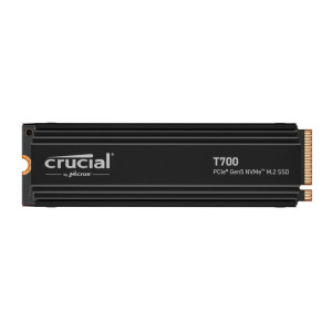 Crucial T700  2TB NVMe SSD  M.2 Gen5  12.400MB/s Lezen  11.800MB/s Schrijven  Heatsink
