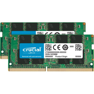 Crucial  16GB 2x8GB DDR4  3200MHz  SODIMM  CL22  Geheugenmodule  RAM
