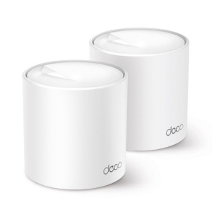 TP-Link Deco X50 (2-pack)  Dual-band WiFi 6 Mesh Router  Gigabit Ethernet  AX3000