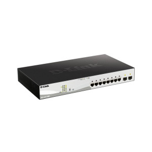 D-Link DGS-1210-10MP/E  Managed L2 Switch  10 Poorten  Gigabit Ethernet (10/100/1000 Mbps)  PoE