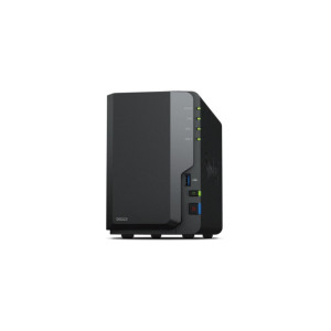 Synology DiskStation DS223 NAS  2 Drive Bays  1x Gigabit Ethernet  Zwart