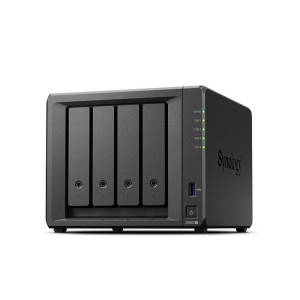 Synology DiskStation DS923 NAS  4 Drive Bays  AMD Ryzen R1600  2x Gigabit Ethernet  Desktop  Zwart