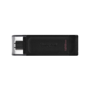 Kingston DataTraveler 70  128GB USB-C 3.2 Flash Drive  Zwart