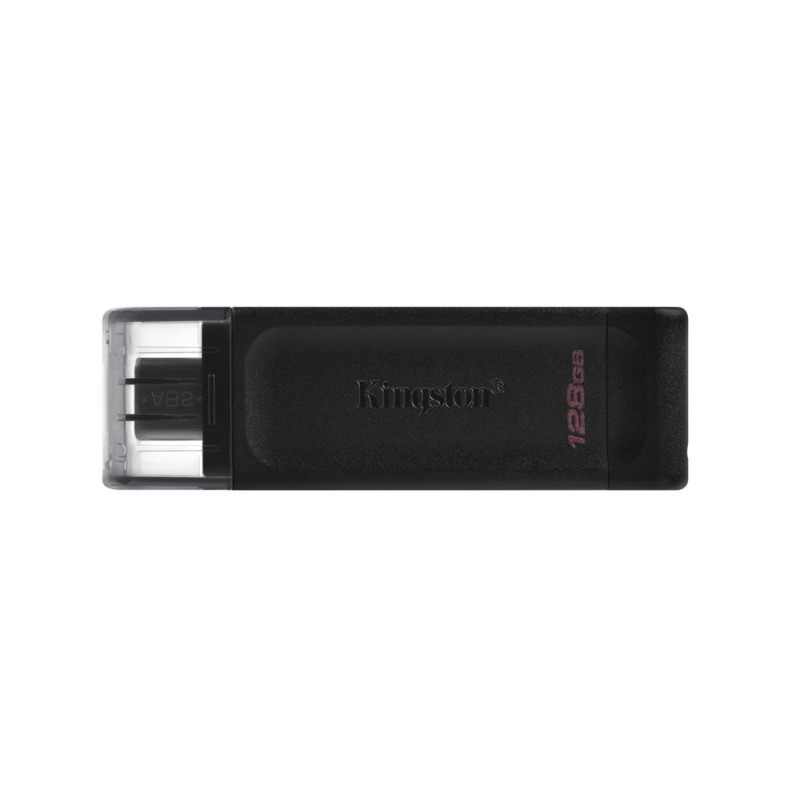 Kingston DataTraveler 70  128GB USB-C 3.2 Flash Drive  Zwart