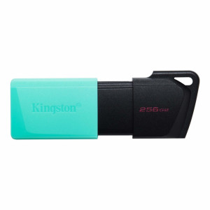 Kingston DataTraveler Exodia M  256GB USB-A 3.2 Flash Drive  Zwart/Turkoois