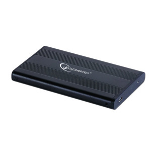 Gembird EE2-U2S-5  USB 2.0 2.5 SATA HDD Behuizing  Aluminium  Mini-USB