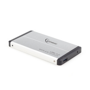 Gembird EE2-U3S-2-S  25 SATA HDD/SSD Behuizing  USB 3.0 (5 Gbit/s)  Zilver