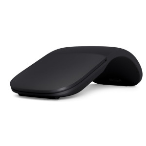 Microsoft Arc Mouse  Draadloze Muis  Links- en Rechtshandig  Bluetooth  1000 DPI  Zwart