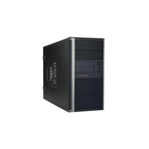 InWin EM035  M-ATX Behuizing  Inclusief 350W PSU  Real Watt  Zwart