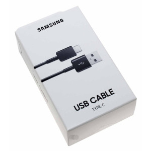 Samsung EP-DG930  USB 2.0  USB-A naar USB-C  1.5m  Zwart (OEM)