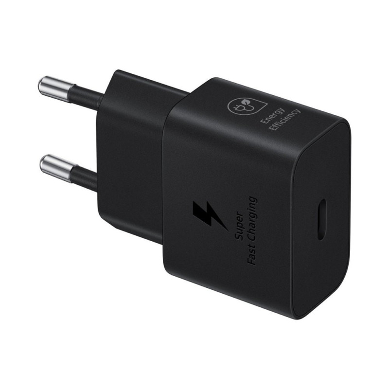 Samsung 25W USB-C Adapter  Fast Charge Oplader  Zwart