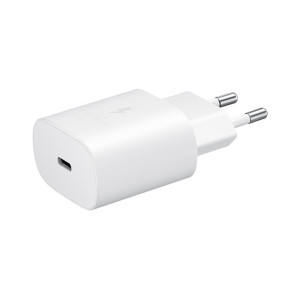 Samsung EP-TA800NWEGEU  USB-C Oplader voor Mobiele Apparaten 25W  Wit