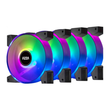Azza Hurricane II RGB 4 Pack  120mm Case Fans
