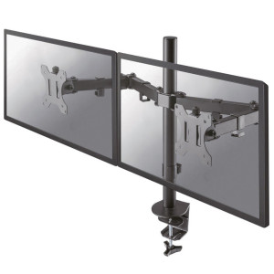 Neomounts Newstar FPMA-D550DBLACK  Verstelbare Monitor-bureaubeugel  Tot 32  Max 8kg  VESA 100x100  2 Monitoren