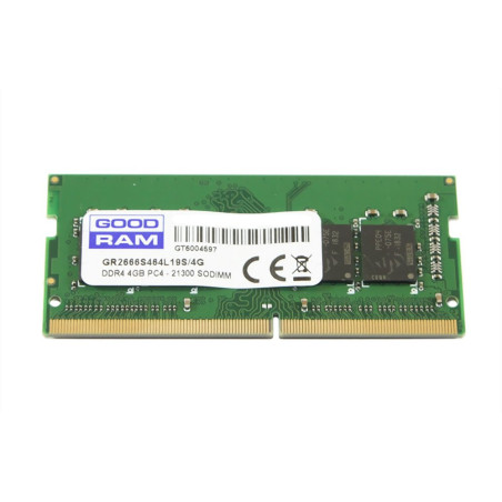 Goodram  1x4GB DDR4  2666MHz  SODIMM  CL19  Geheugenmodule  RAM