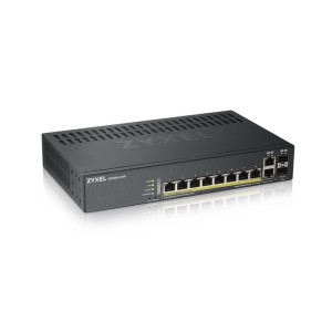 Zyxel GS1920-8HPV2  Managed Switch  Gigabit Ethernet (10/100/1000)  Power over Ethernet (PoE)  Zwart
