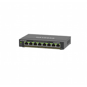 NETGEAR GS308EPP  8-Poorts Gigabit Ethernet Switch  High-Power PoE  Zwart