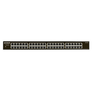NETGEAR GS348 Unmanaged Gigabit Ethernet Switch  48 Poorten  1U Rackmount