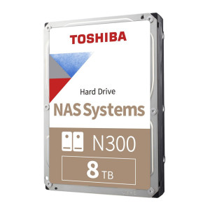 Toshiba N300 NAS HDD 3.5  8TB SATA III  7200RPM