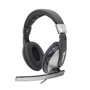 SBOX HS-302  On-Ear Gaming Headset 35mm Connector  Zwart/Grijs