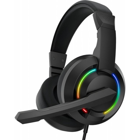 Baracuda HYDRA RGB Rainbow  Gaming Headset 35mm  USB  Zwart