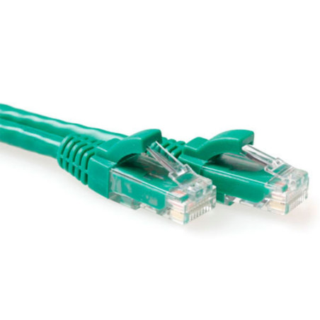ACT UTP Cat 6A Patchkabel (IB2752)  05 m  Snagless  Groen