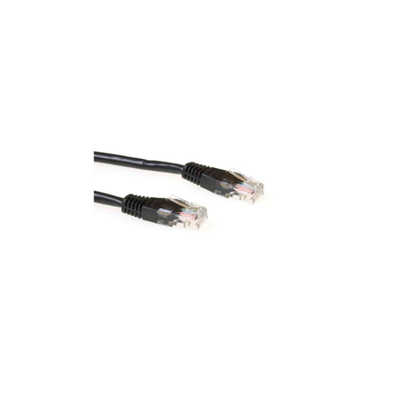 ACT UTP Cat 5E Patchkabel  5 m  RJ45  Zwart