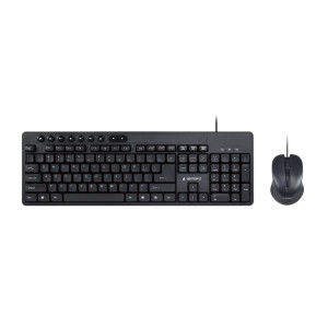 Gembird KBS-UM-04  Bedrade Muis en Toetsenbordcombo  QWERTY
