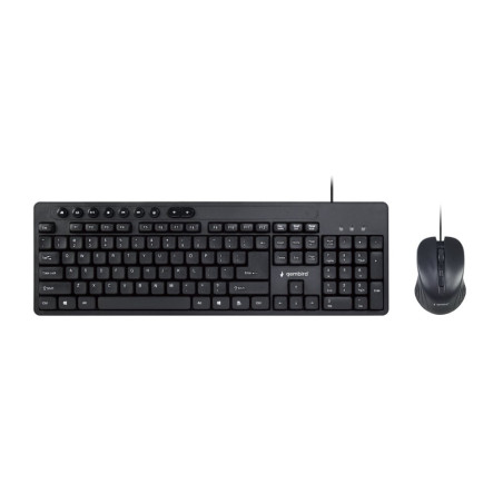 Gembird KBS-UM-04  Bedrade Muis en Toetsenbordcombo  QWERTY