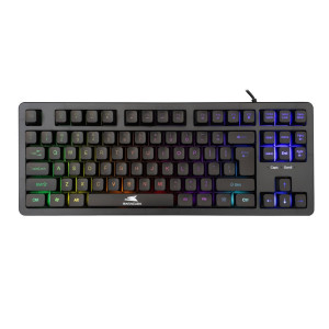 Baracuda KRILL RGB  Tenkeyless Bedraad Gaming Toetsenbord  QWERTY  Zwart