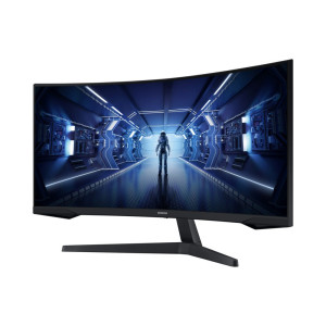 Samsung Odyssey C34G55TWWP 34  3440 x 1440 VA  165Hz  Curved Gaming Monitor