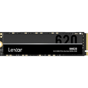 Lexar NM620  2TB NVMe SSD  M.2 Gen3  3.300MB/s Lezen  3.000MB/s Schrijven