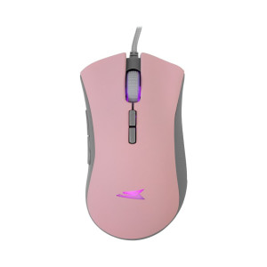 Baracuda LOBSTER RGB  Bekabelde Gaming Muis  USB-A  6400 DPI  Roze