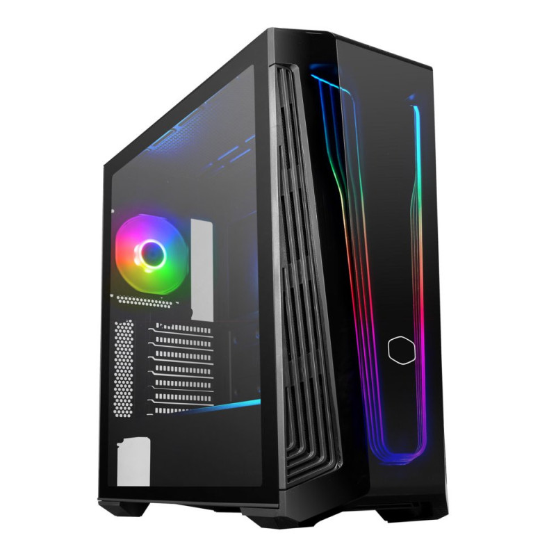 Cooler Master MasterBox 540 RGB  Midi Tower Case  Zwart