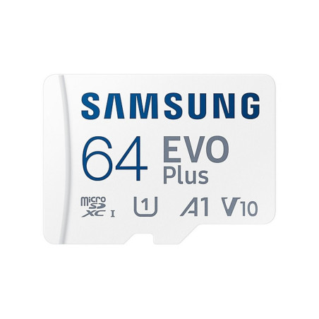 Samsung EVO Plus  MicroSDXC  64GB  Class 10  UHS-I U3