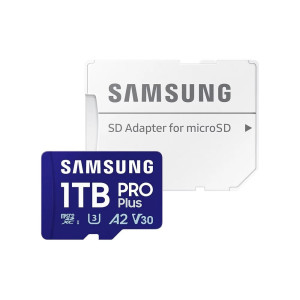 Samsung PRO Plus  MicroSDXC  1TB  Class 10  UHS-I U3