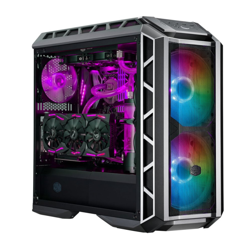 Cooler Master MasterCase H500P Mesh RGB  Midi Tower Case  Grijs