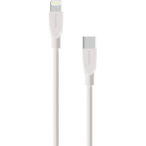 Mobiparts kabel  Lightning naar USB-C  2A  1 m  Wit