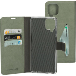 Mobiparts Classic Wallet Case  Samsung Galaxy A12 (2021)  Stone Green