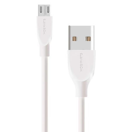 Mobiparts Micro USB naar USB  2A  2m  Wit