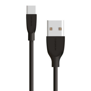 Mobiparts  USB-C naar USB Kabel  2A  1m  Zwart
