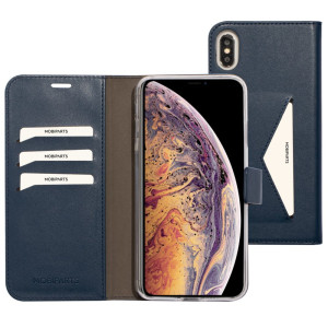 Mobiparts Classic Wallet Case  Apple iPhone XS Max  Blue