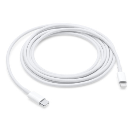 Apple kabel  USB-C naar Lightning  2 m  Wit  MQGH2ZM/A