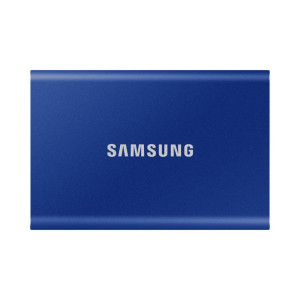 Samsung T7  Externe SSD  1TB  USB 3.2 Gen2  1.050MB/s Lezen  1.000MB/s Schrijven  Blauw