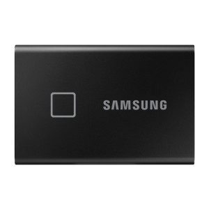 Samsung T7 Touch  Externe SSD  1TB  USB 3.2 Gen2  1050 MB/s  Wachtwoordbeveiliging  Zwart  Compact en Veilig