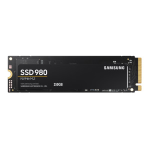Samsung 980  250GB NVMe SSD  M.2  Gen3  2.900MB/s Lezen  1.300MB/s Schrijven