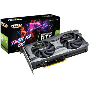 Inno3D GeForce RTX 3060 TWIN X2 OC LHR  12GB GDDR6 VRAM  Videokaart  GPU  Nvidia