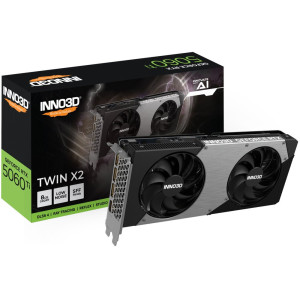 INNO3D GeForce RTX 5060 Ti TWIN X2 OC  8GB GDDR7  DLSS 4  Videokaart  Nvidia GPU