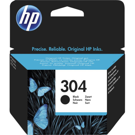 HP 304  Originele Zwarte Inktcartridge