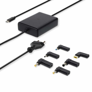 Nedis NBAU65110BK  Notebook adapter (GaN)  65 W  USB-C Power Delivery  Zwart